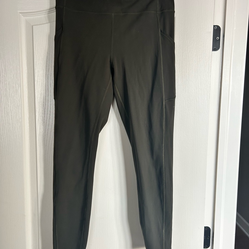 lululemon athletica Olive Green Leggings